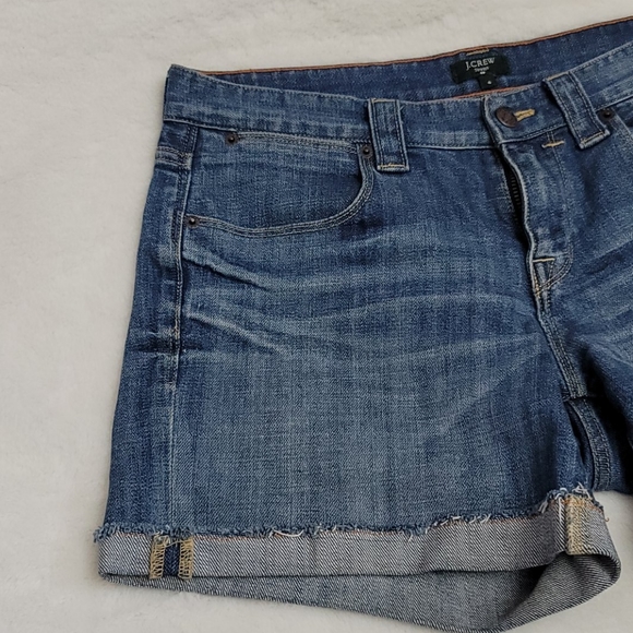 J.Crew Distressed Jean Shorts - Picture 3 of 8
